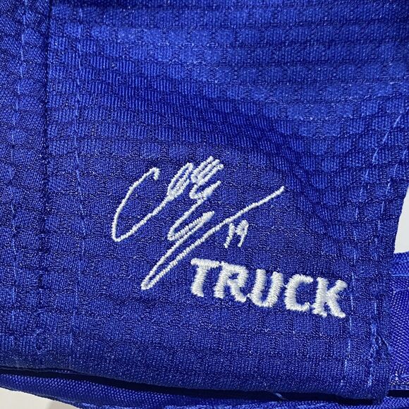 NAPA Racing Team Mesh Back Trucker Hat Cap Embroidered Signatures NASCAR TRUCK - Picture 5 of 8